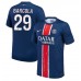 Maillot de foot Paris Saint-Germain Bradley Barcola #29 Domicile vêtements 2024-25 Manches Courtes